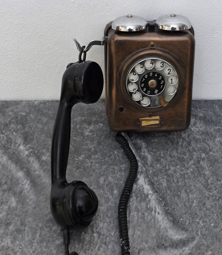 Antikes wandtelefon typ zbsa - typ,