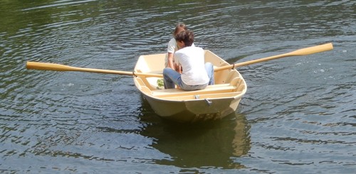 Angelboot ruderboot dinghy - angelboot,, ruderboot,