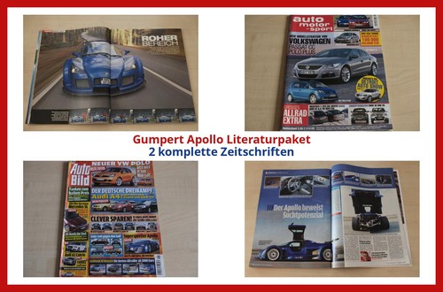 Gumpert apollo literaturpaket - apollo,