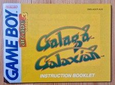 Galaga Galaxian Anleitung Spielanleitung Handbuch Nintendo Gameboy Classic ⚡️