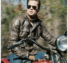 Belstaff braune Leder PANTHER Jacke 1966 Größe XXL Gold Label Limited Edition