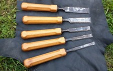 Stechbeitel, Stecheisen, Stemmeisen,  28 - 14mm, verschiedene Hersteller