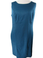 bonprix Kleid Blau Etuikleid