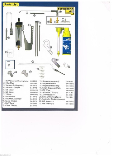 Scottoiler universal system - scottoiler, v