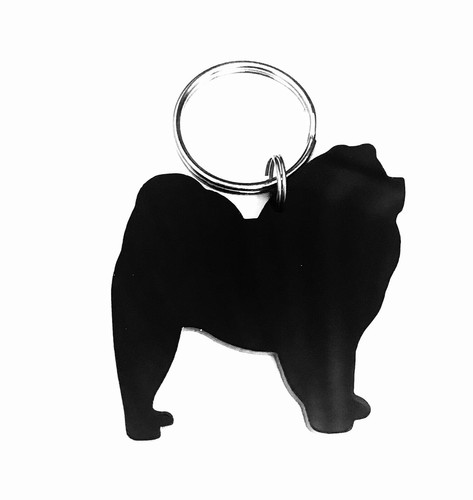 Chow hund schlüsselring - hund,