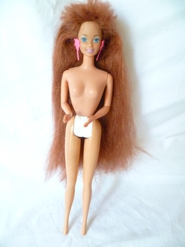 Vintage barbie glitter hair - vintage,