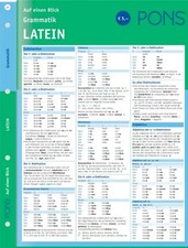 PONS Grammatik auf einen Blick