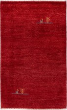 Perser Gabbeh Teppich Rot