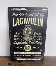 Blechschild LAGAVULIN Whisky