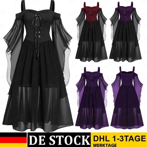 Damen punk gothic hexe - damen,