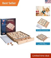 Sudoku-Brettspiel aus Holz mit