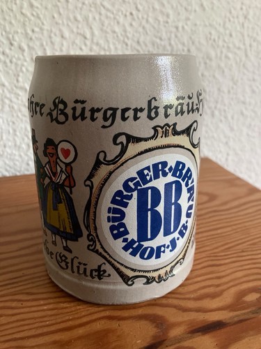 Bürgerbräu hof bierkrug - hof,