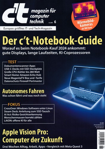 Magazin für computer - c´t,