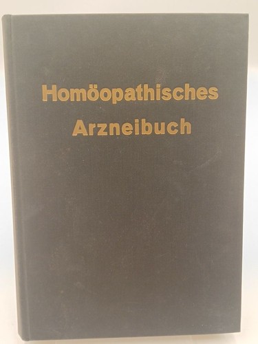 Homöopathisches arzneibuch - homöopathisches,