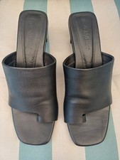 Vero Moda Peeptoe Mules Leder