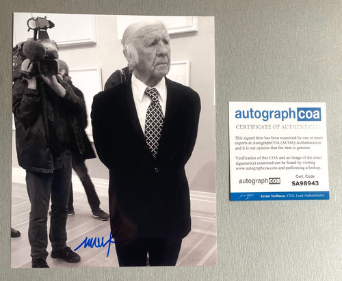 Heinz mack person signed - mack,