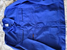 Rofa Arbeitsanzug Schweißerjacke Schweißerhose Schweißerschutzjacke Blau Gr. 58