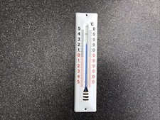 Thermometer Emaile, Außenthermometer,