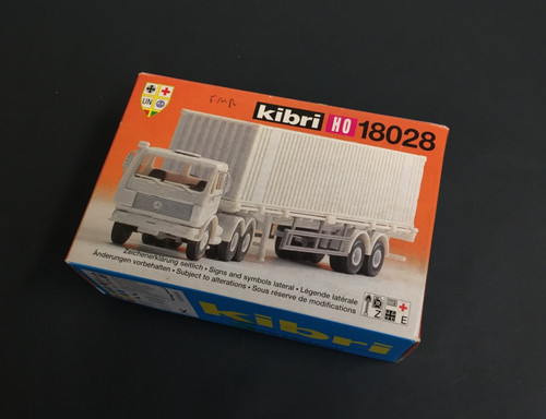Kibri 18028 baukasten lkw - kibri, mb