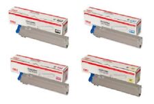 4 x Original Toner OKI C9600 C9650 C9655 C9800 C9850 DN / 42918916 -42918913 Set