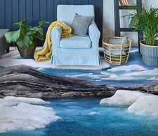 3D Schnee Fluss M889