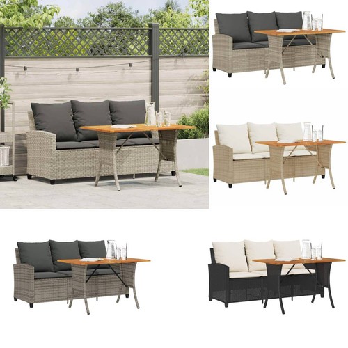 Gartensofa sitzer mit - 3-sitzer, kissen