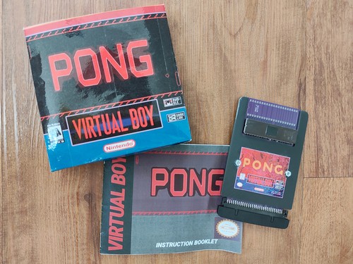 Pong virtual boy cib - boy, box