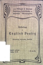 Anthology of English Poetry. English Autors. Benecke, Albert:
