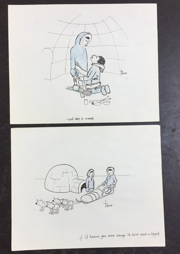 Signierte pierre cartoons - 2,