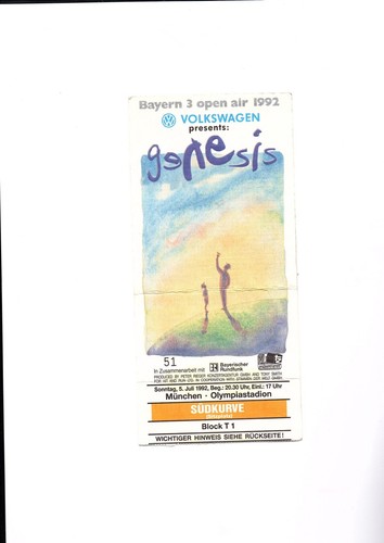 Genesis open air - open, 1992