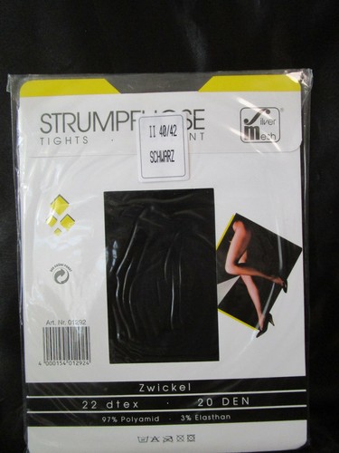 Silver mesh strumpfhose 20 - silver,