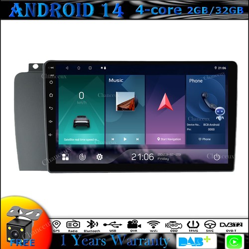 Android autoradio gps - 9"android, sat
