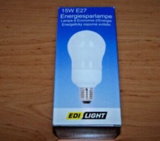 EDI Light Energiesparlampe 15W