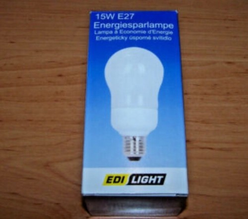 Edi light energiesparlampe 15w - light,