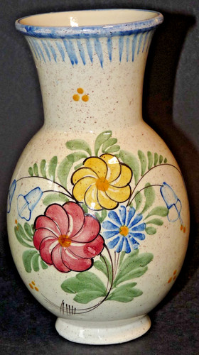 Vase schramberger majolika - vase,