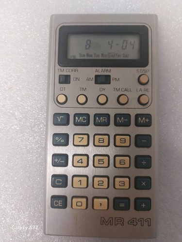 Ddr taschenrechner mr411 - ddr,