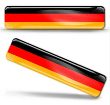 2x 3D Gel Aufkleber Germany