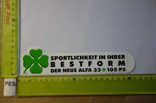 Alter aufkleber autohaus - alter,