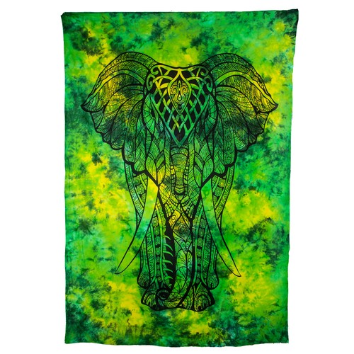 Wandtuch dekotuch bunte indien - bunte,