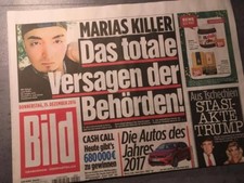 Bildzeitung BILD 15.12.2016 *