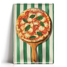 Blechschild 20x30cm Pizza