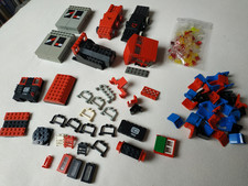 Lego Eisenbahn 12 V, Restposten, Ersatzteile, Motor rot, schwarz, 7750, 7755