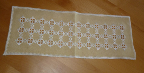 Gelbe tischdecke läufer mit - gelbe,