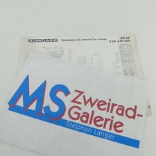 Zündapp Schaltplan ZB 22 Typ