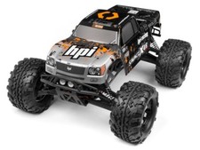 HPI Savage X4.6 Karosse 109883 Nitro GT-3 Truck Silber/schwarz