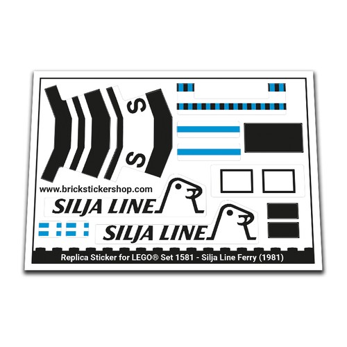 Replacement sticker for set - sticker,