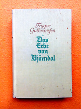 ?Antiquarisches Buch "Das Erbe von Björndal", von 1939! Selten!!!?