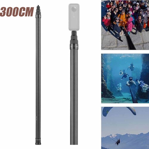 300cm invisible selfie stick - selfie,