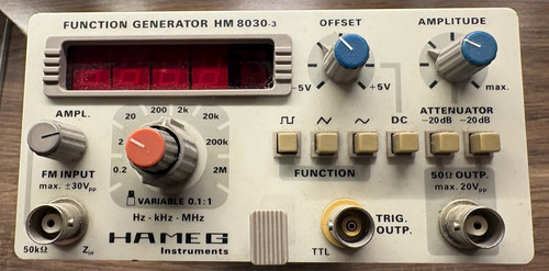 Hameg 8030 3 - hameg, hm