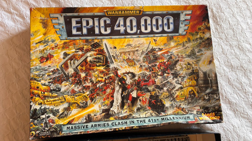 Warhammer 40k epic - warhammer, box